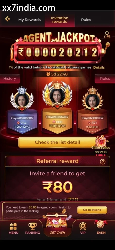XX7 Bonus and Rewards: Read Terms Before Claiming mobile preview